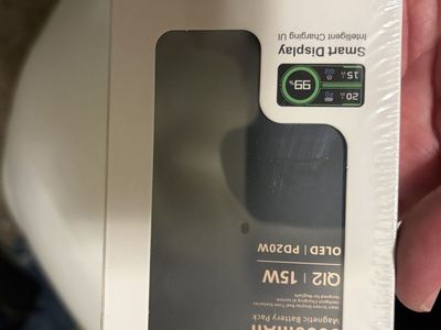 Magnetic Battery charger (5000mAh) – Ultra Slim & Fast (Grey) Newest Qi2 15W
