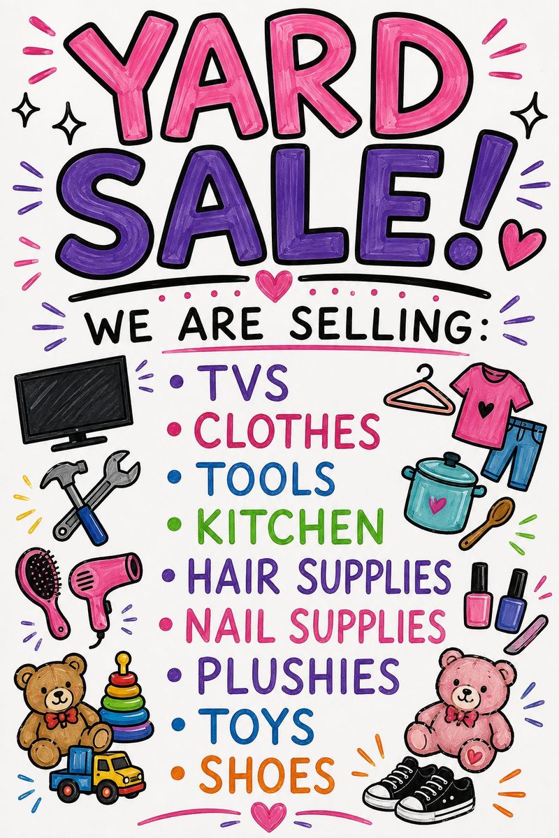 Yard sale 