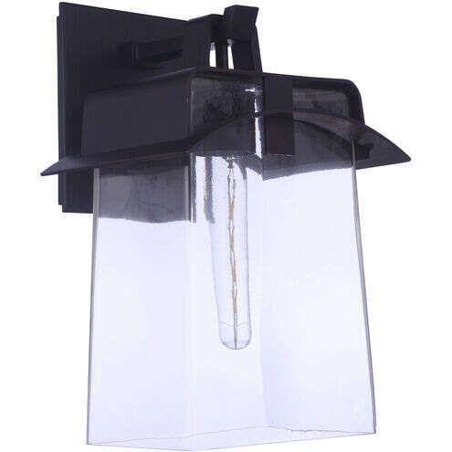 Craftmade Smithy 17" Tall Wall Sconce, Model: ZA6024-ABZ, Aged Bronze Brushed color (basically black)