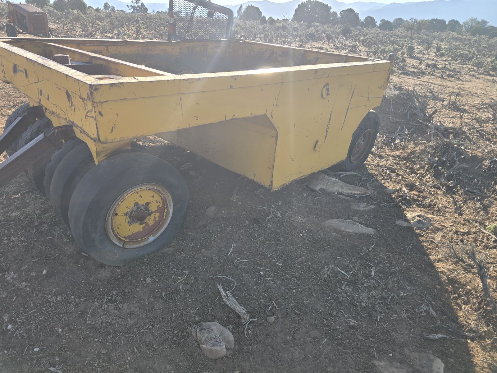 Pull behind compactor