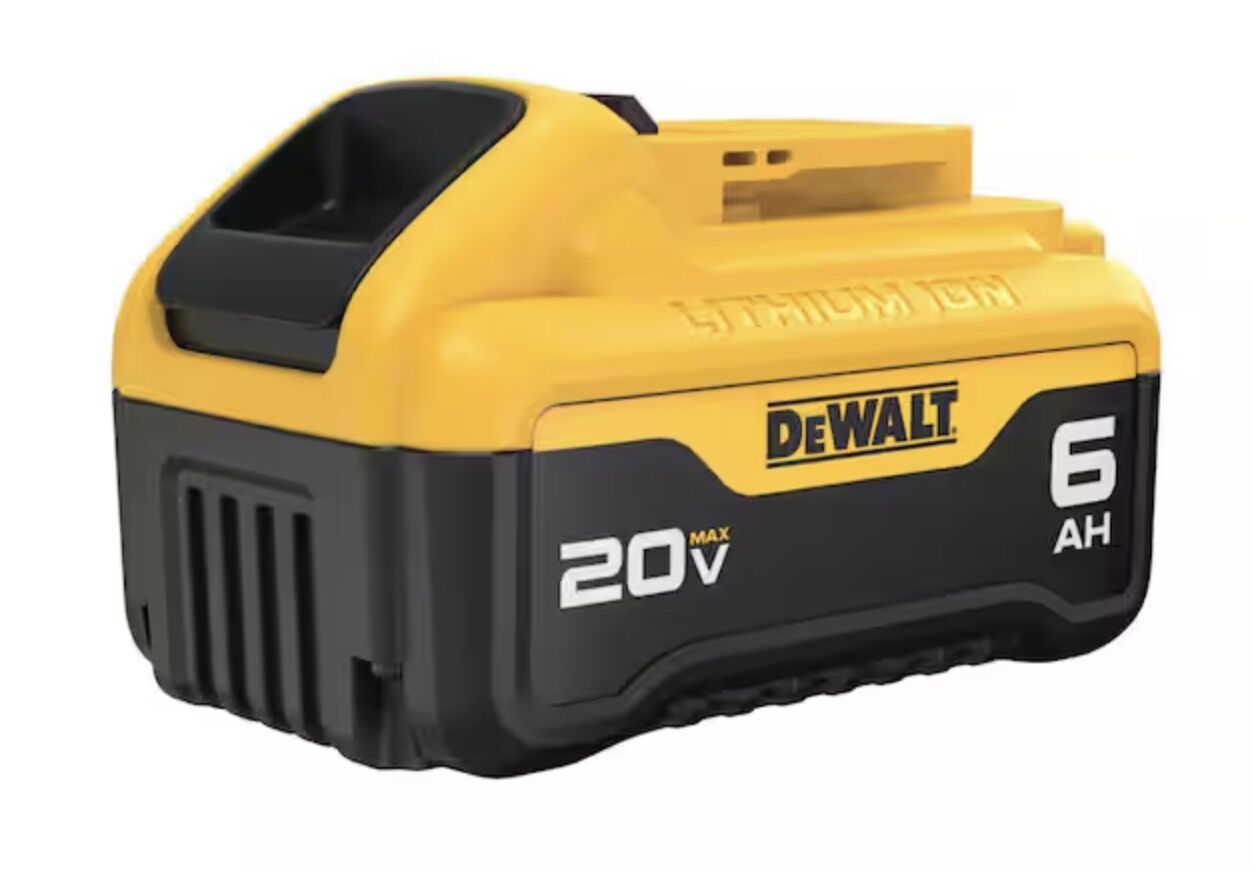 DEWALT 20V MAX Lithium-Ion 6.0Ah Battery