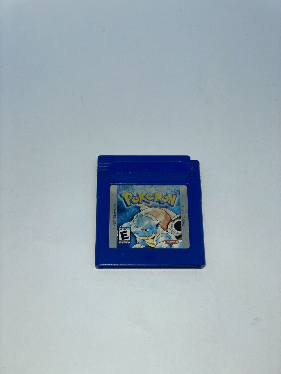 Nintendo Game Boy Pokemon Blue Version - Authentic Cartridge