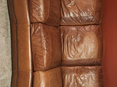 leather couch