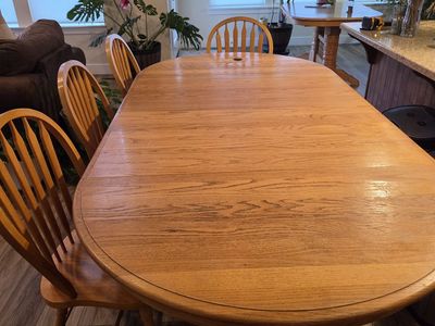 Solid Oak Table