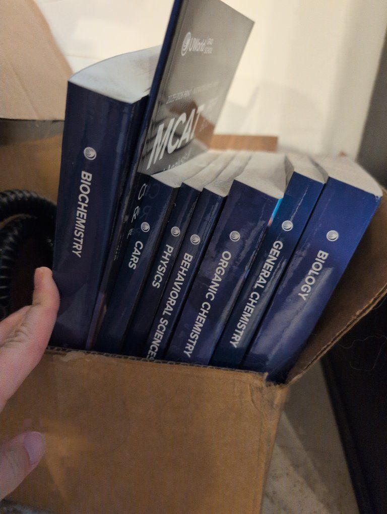 FULL SET 2025-2026 UWorld MCAT Prep Books