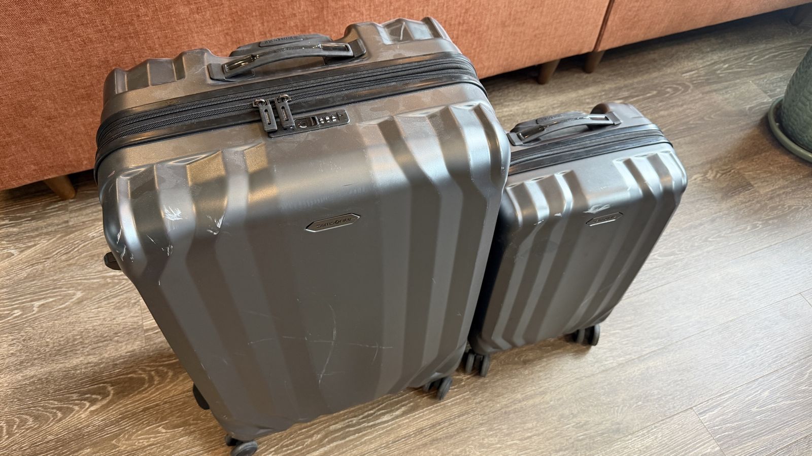 Samsonite Gray Hardside Luggage Set - 2 Pieces, Carry-On & Checked