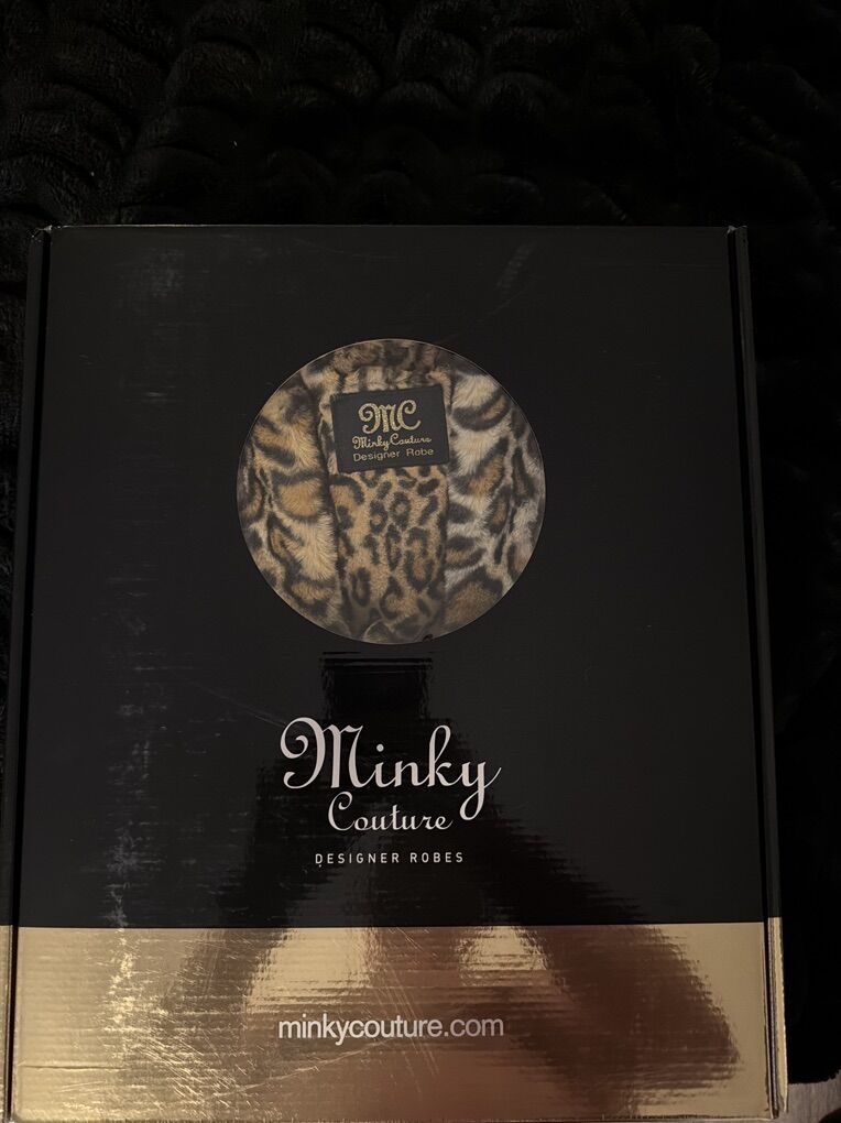 New Minky Couture Size XS Cheetha Print