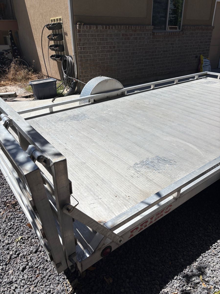 2021 Primo TRA8X16F Aluminum Utility Trailer 14 feet