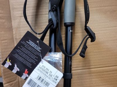 Salomon Hacker S3 Ski Poles, 125 cm