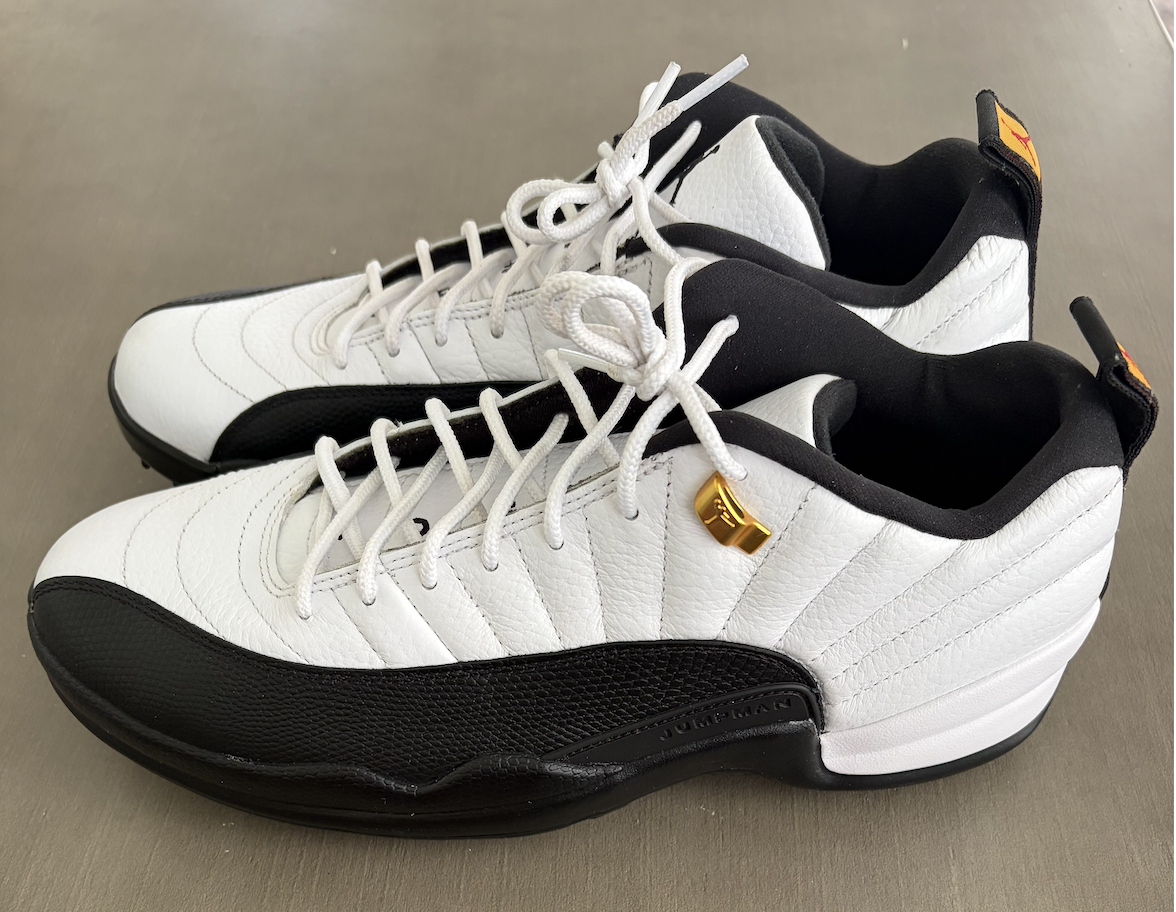 Air Jordan 12 Low Golf Shoes "Taxi" DH4120-100 — Size 11.5 — New