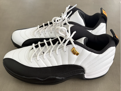 Air Jordan 12 Low Golf Shoes "Taxi" DH4120-100 — Size 11.5 — New