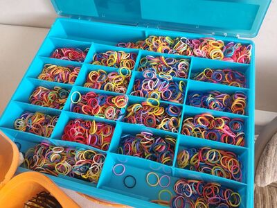 Rainbow Loom supplies