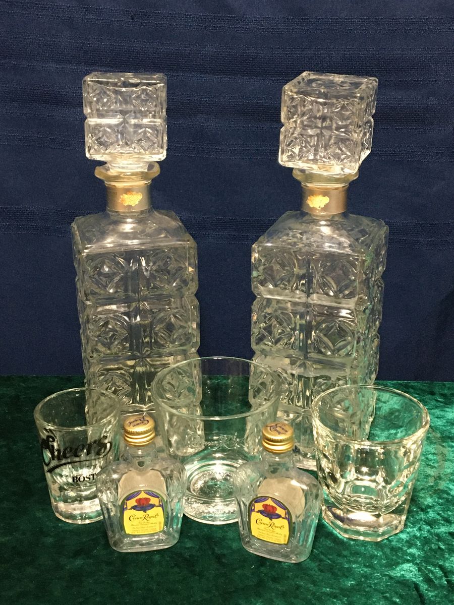 Vintage Whiskey Bottles