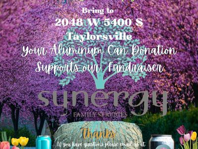 Synergy Family Services - Needs Your Empty Aluminum Cans