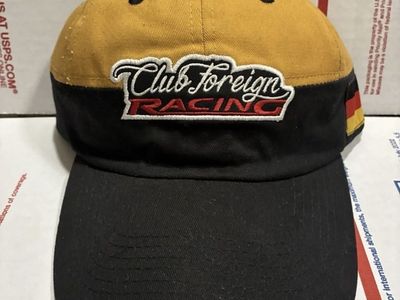 NEW Club Foreign Sport RACING Adjustable Hat Germany