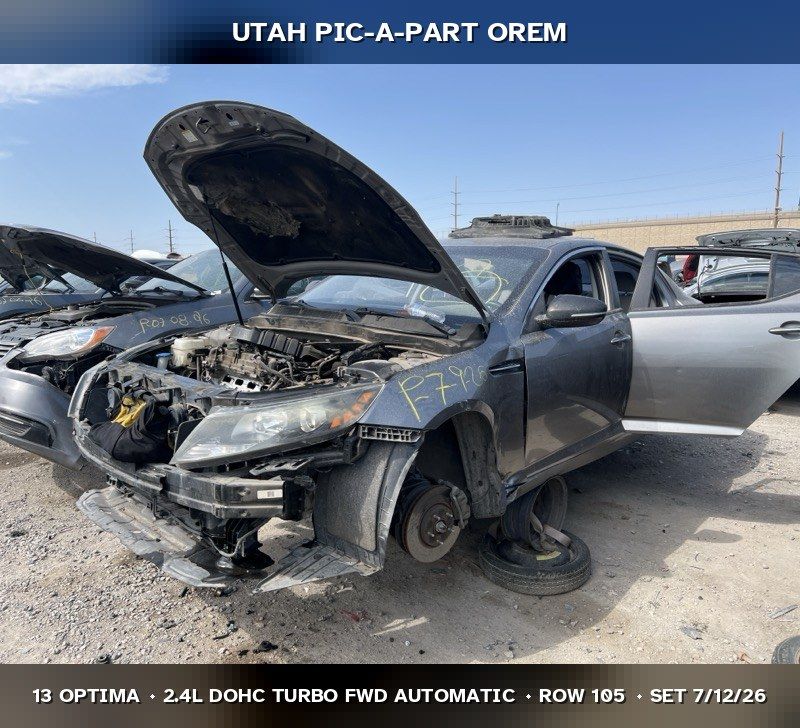 2013 Kia Optima Parts - UTPAP Orem