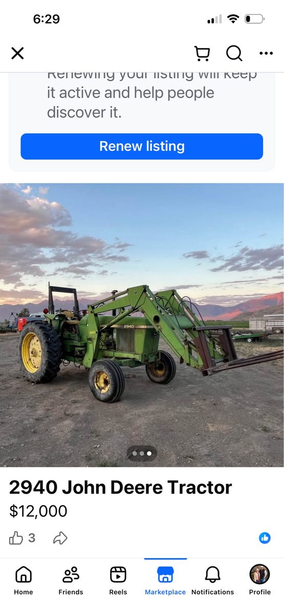 2940 John Deere Tractor