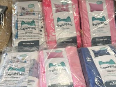 Squishmallows Squish Pillowcase - Ultra-Soft Supersoft Pillowcases Assorted Colors