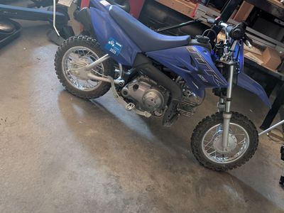Yamaha TTR50E Kids Electric Start Dirt Bike - Blue, Great Condition
