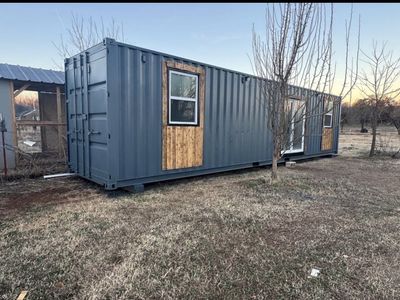 Custom 40ft Shipping Container Tiny Home / Office Space - Ready for Interior Build-Out