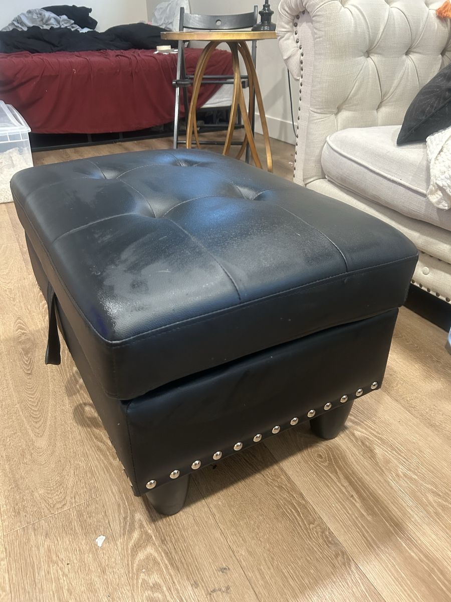 Black Ottoman