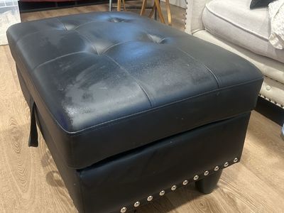 Black Ottoman