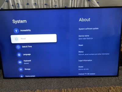 Sony XBR-75X81CH, a 75-inch Sony BRAVIA 4K UHD smart TV