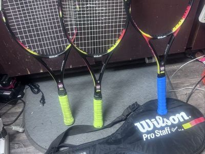 3 Wilson Pro Staff Classic 6.1 si tennis rackets