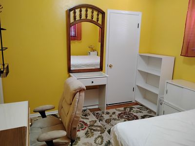Furnished private room, shared bath $460/month
