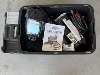 Complete Eastwood TIG 200DC Welder Package - Tons of Premium Upgrades & Grinder