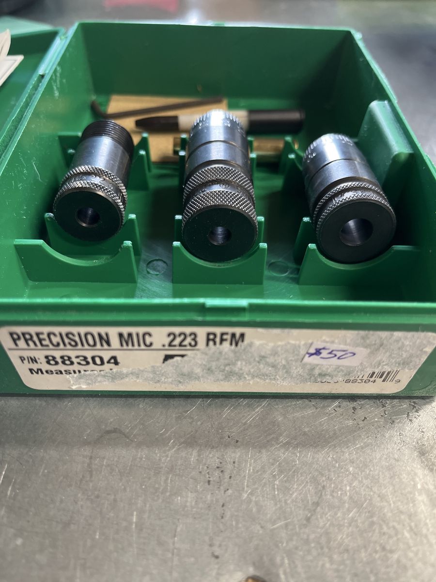 223 RCBS 223 Precision Mic.