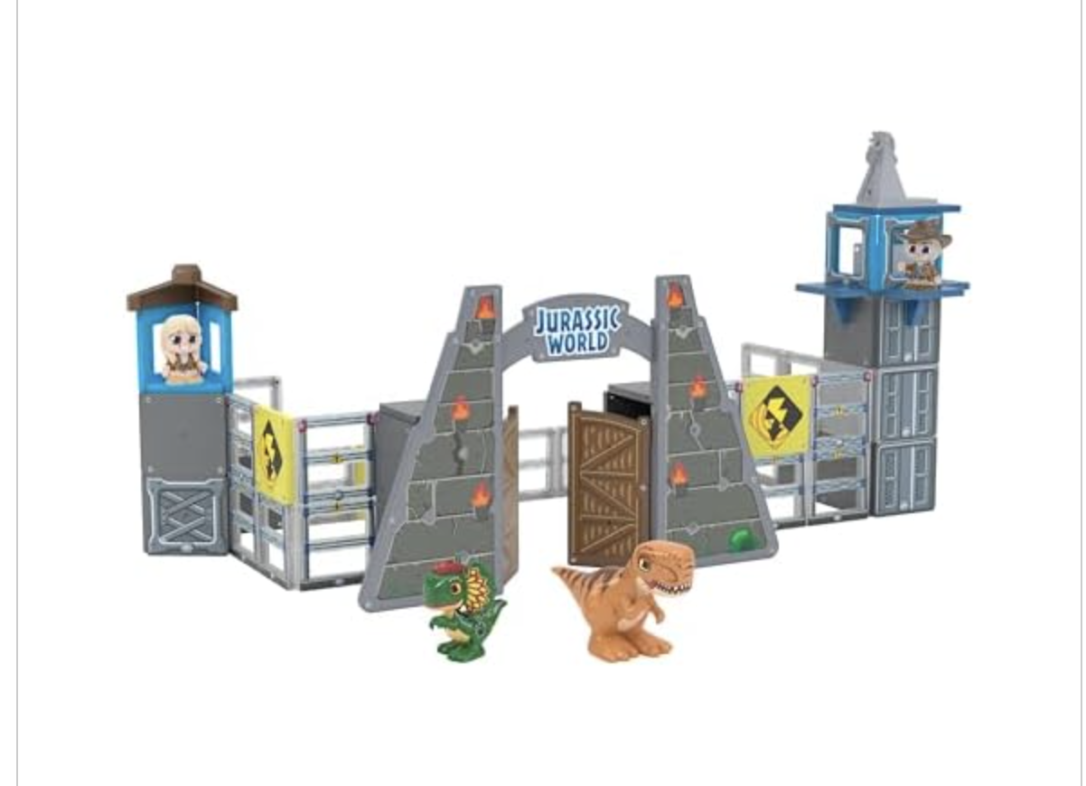 NEW: Tile Town Jurassic World Playset