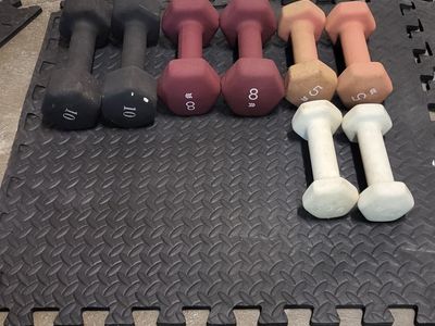 dumbbells 52 pounds