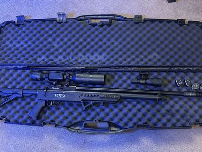 Benjamin Marauder .22 PCP Airgun Setup