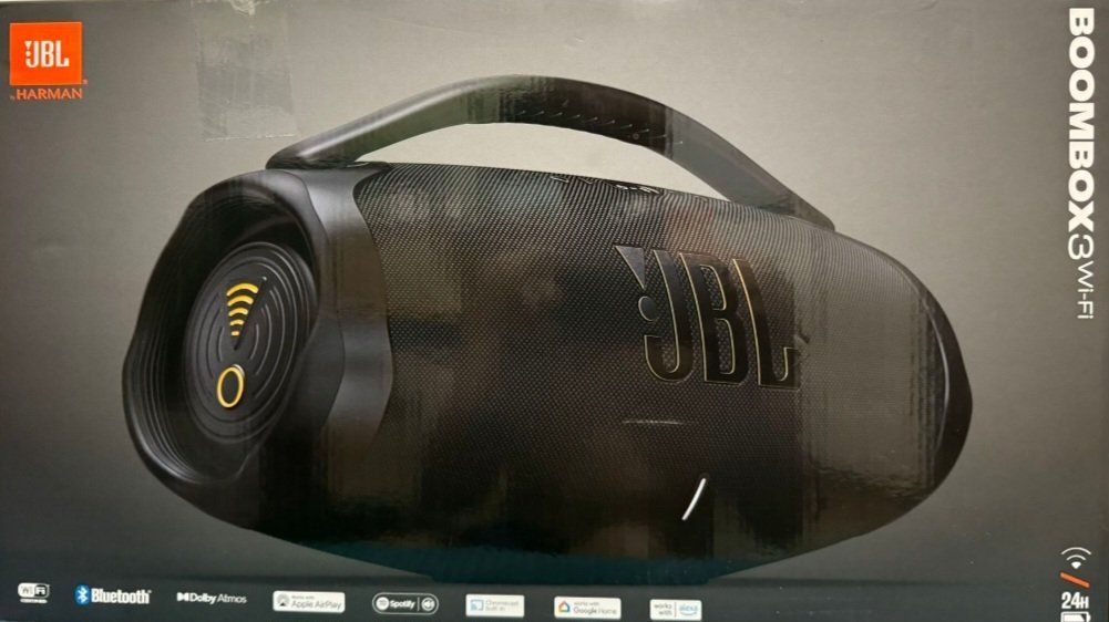 JBL Boombox 3 Wi-Fi Bluetooth Portable Speaker