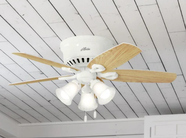 Hunter Builder Low Profile 42" Ceiling Fan – NEW in Box – Model 51090