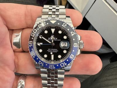 Rolex GMT Master II - Batgirl 126710BLNR