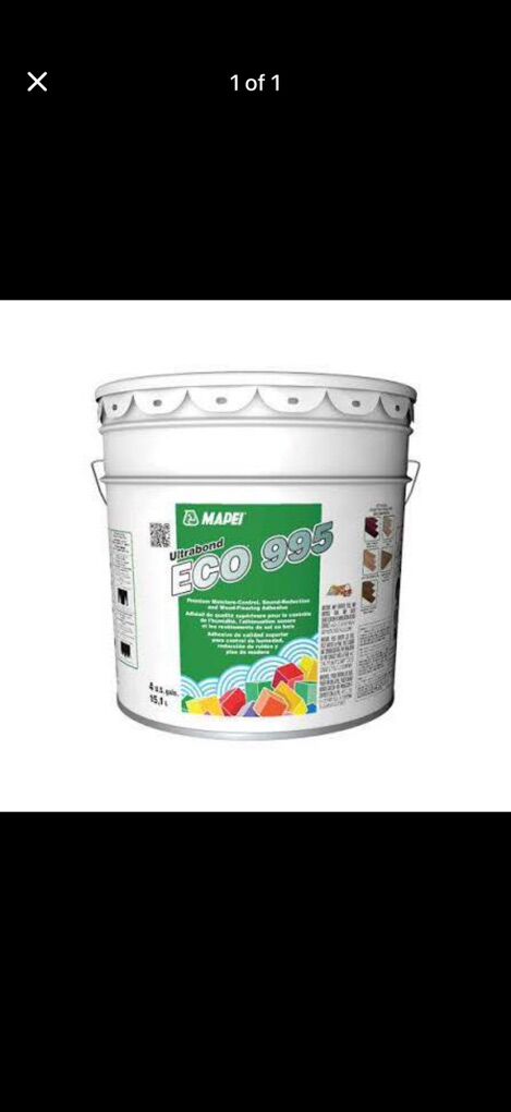 Eco 995 Wood Floor Adhesive