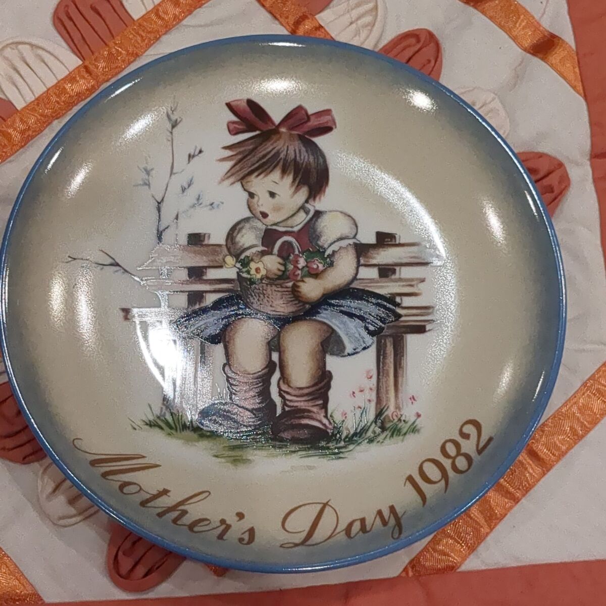 Berta Hummel collectors plate #1