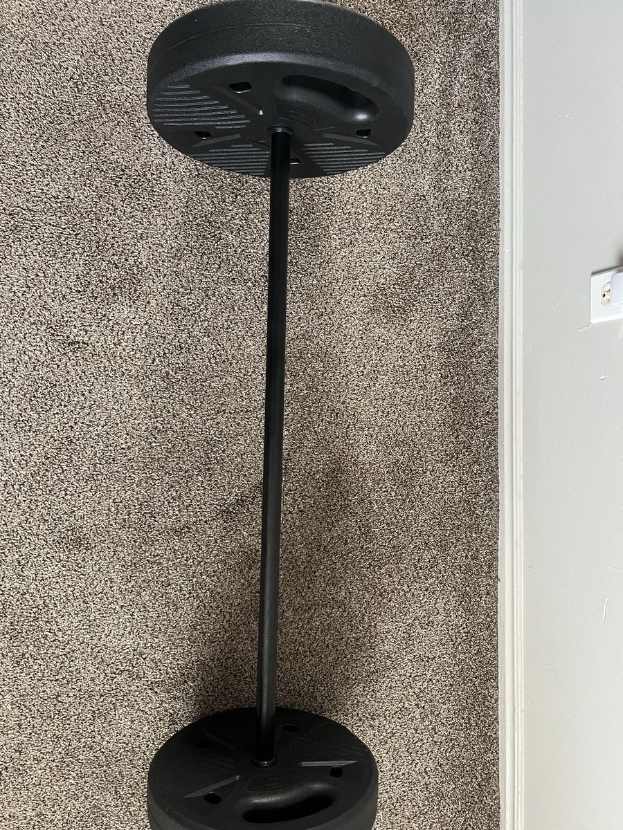 Bench bar with plates