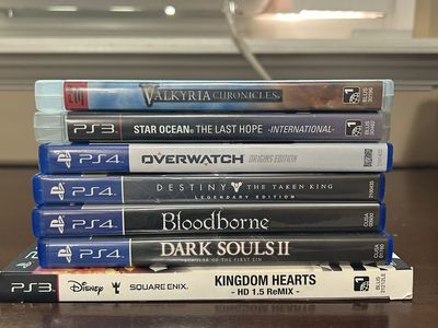 PS3 And PS4 Games