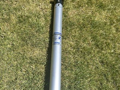 Magma Boat Pedestal Mount - Aluminum Table/Grill Pedestal Mount for Marine Use