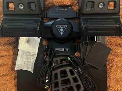 Turtle Beach VelocityOne Rudder Pedals for Flight Simulators - Xbox & PC Compatible
