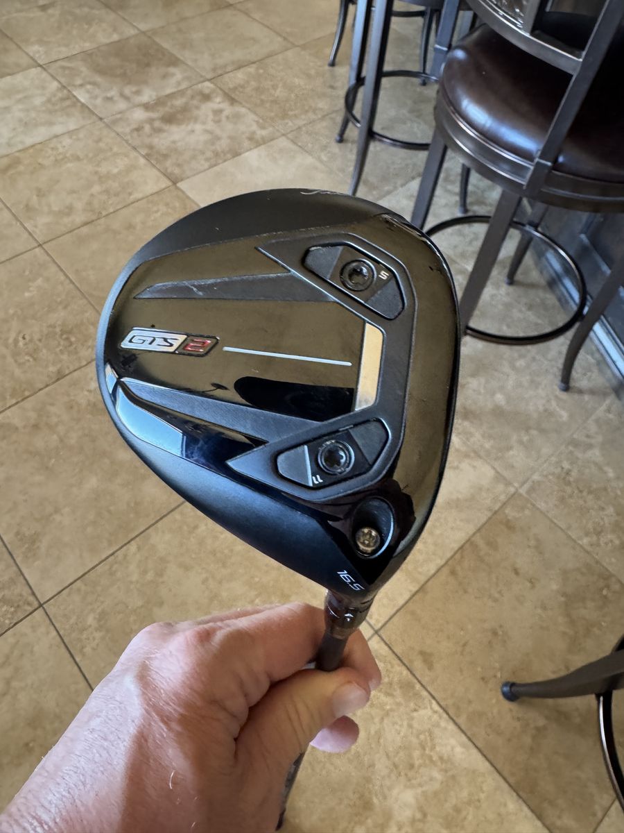 Like New Titleist GTS2 16.5 Fairway Stiff Shaft. Only Hit 3 balls. Headcover included.