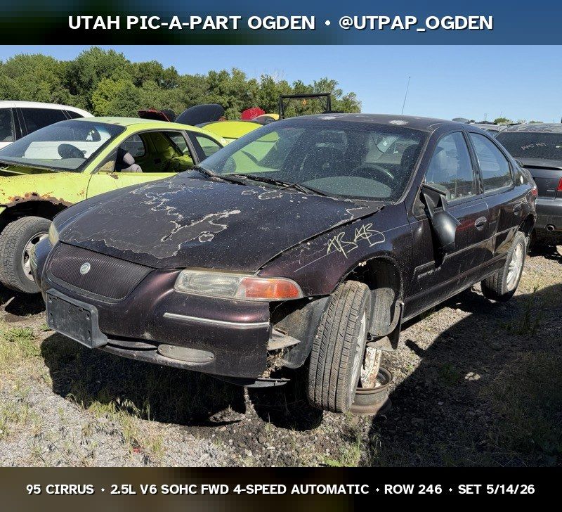 1995 Chrysler Cirrus Parts - UTPAP Ogden
