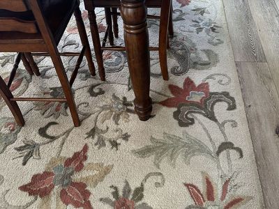 Wool area rug