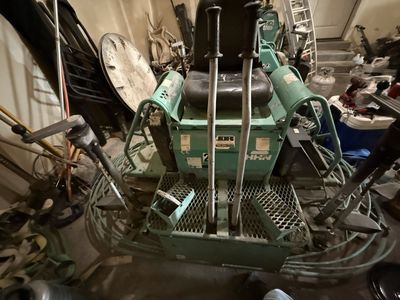 8’ power trowel