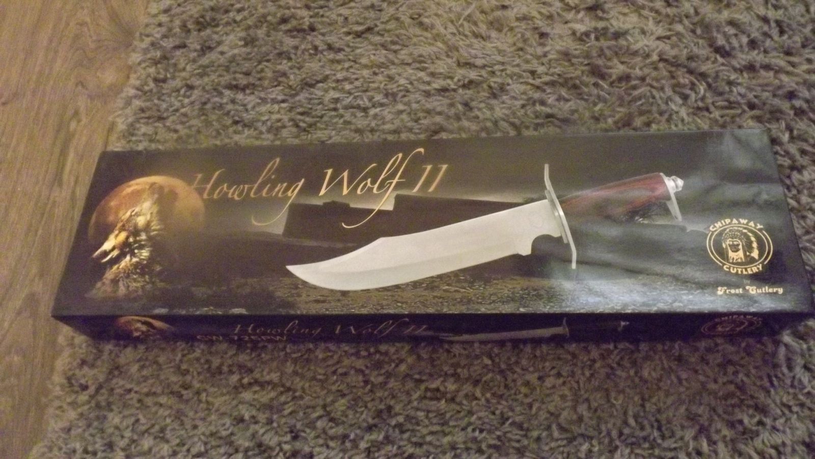 HOWLING WOLF || KNIFE CW-725PW