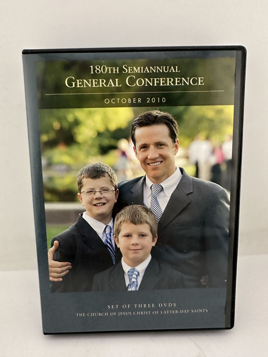 180th Semiannual General Conference October 2010 3 DVD Set LDS Mormon