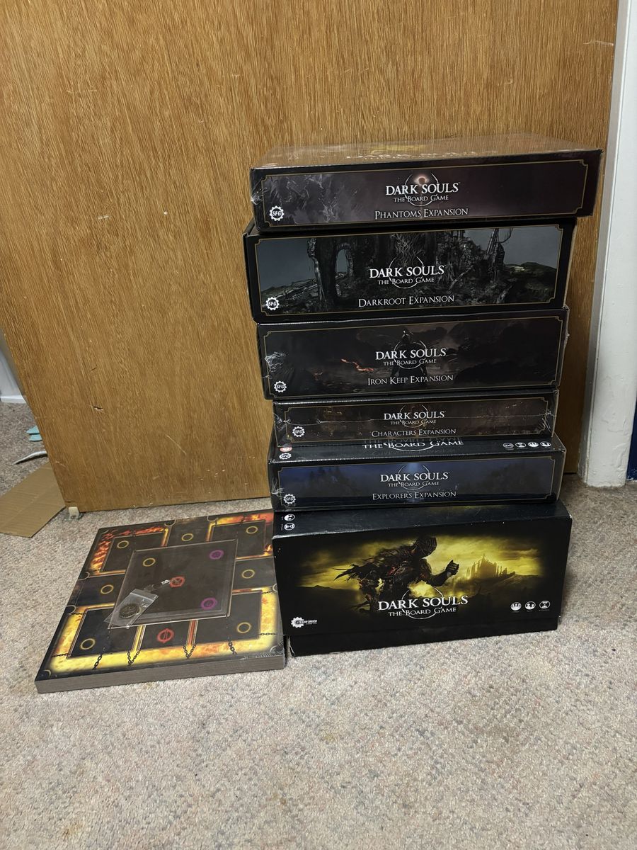 Dark Souls Board Game (Some Expansions)